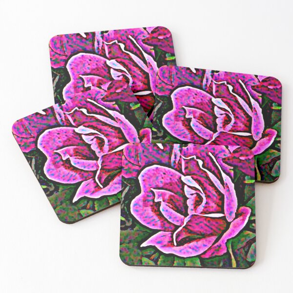 Item preview, Strawberry Pink Roses ~  designed and sold by Jeanine King.
