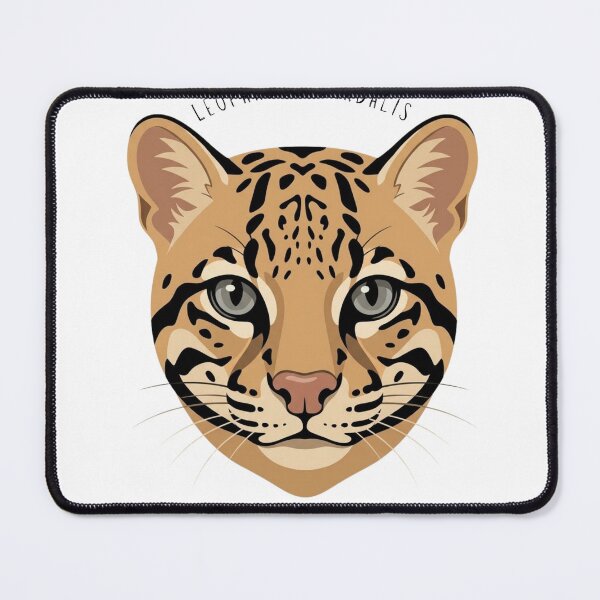 Item preview, Leopardus pardalis designed and sold by tercettianimals.