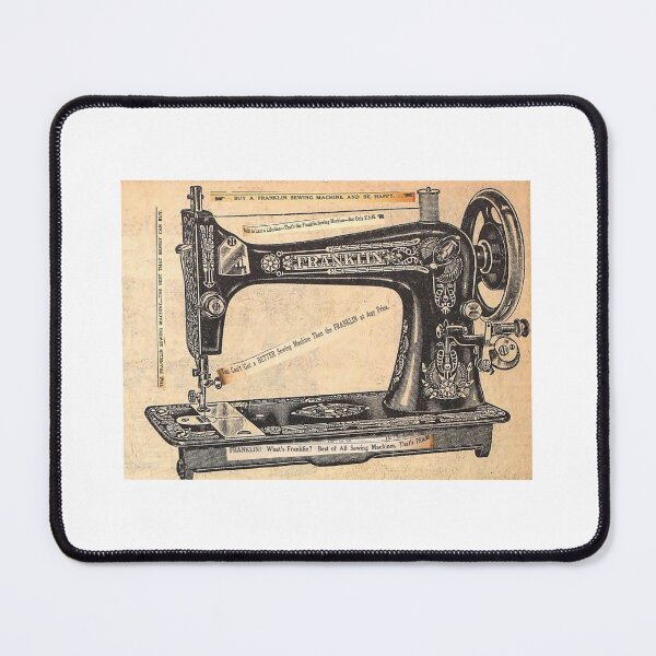 Item preview, Vintage Sewing Machine Advertisements designed and sold by Joaniestickerz.