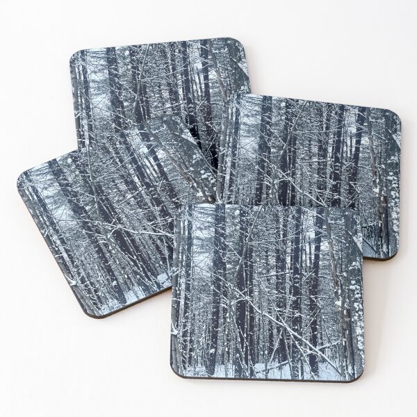 Item preview, Snow covered trees in winter designed and sold by Natalia-Designs.