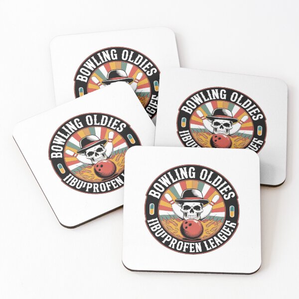 Item preview, Bowling Oldies Ibuprofen League Funny Retired Bowler designed and sold by ZACK ART.