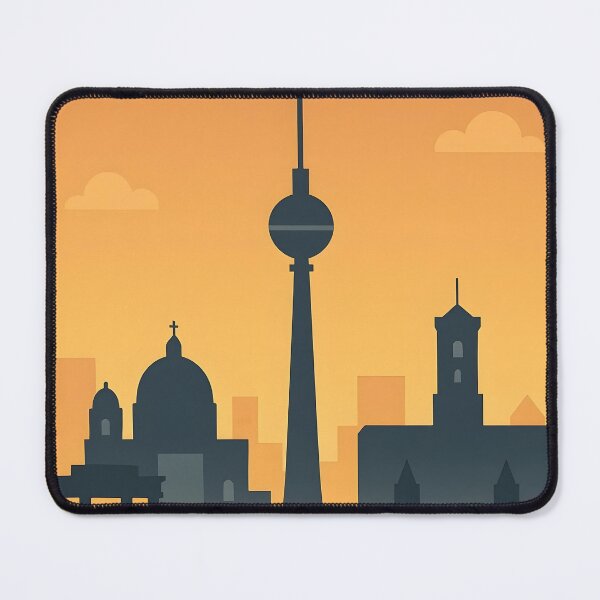 Item preview, Modern Berlin Skyline Minimal Design designed and sold by jdz031.