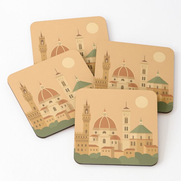 Item preview, Florence Elegant Skyline Minimal Design designed and sold by jdz031.