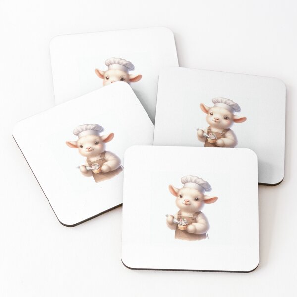 Item preview, Baby goat baker realist designed and sold by alitacabritapapelaria.