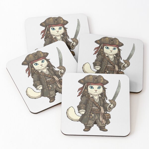 Item preview, Pirate Cat designed and sold by Lau's Studio.