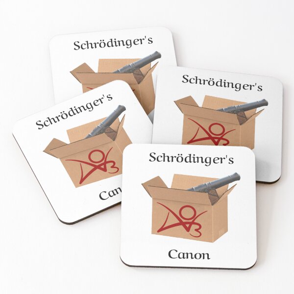Item preview, Schrödinger's Canon designed and sold by TwistedStag.