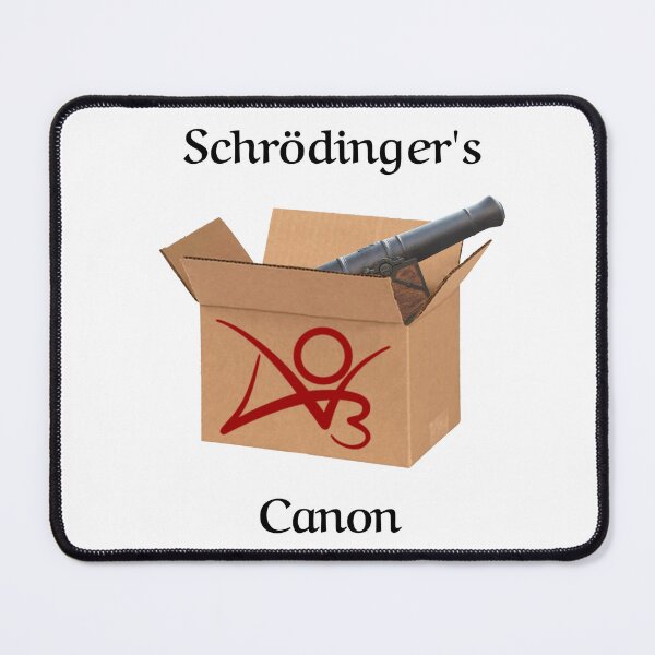 Item preview, Schrödinger's Canon designed and sold by TwistedStag.
