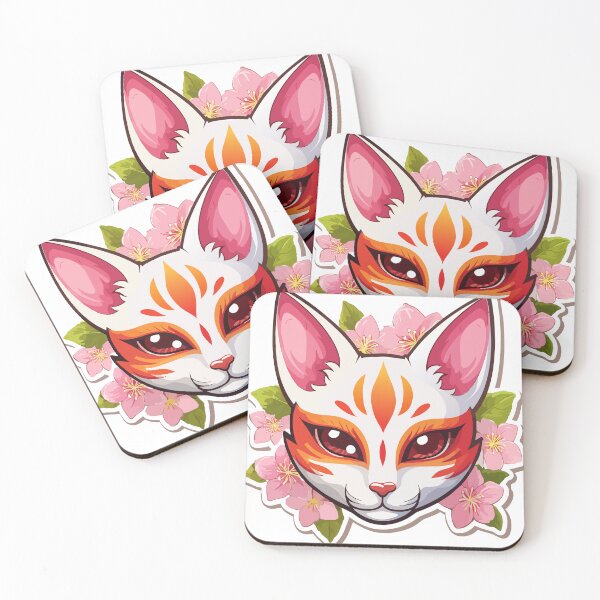 Item preview, Japanese Kitsune Mask designed and sold by Lau's Studio.