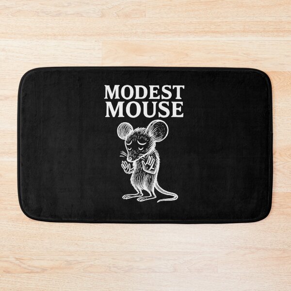 Item preview, Modest Mouse Sketch – Humble Mouse Illustration Black & White Indie Art Design designed and sold by Donsean22.