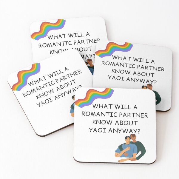 Item preview, Romantic Partner? No; Yaoi designed and sold by TwistedStag.