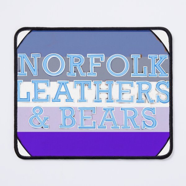 Item preview, Norfolk Leathers and Bears Logo with Butch Lesbian Design designed and sold by HJRex.