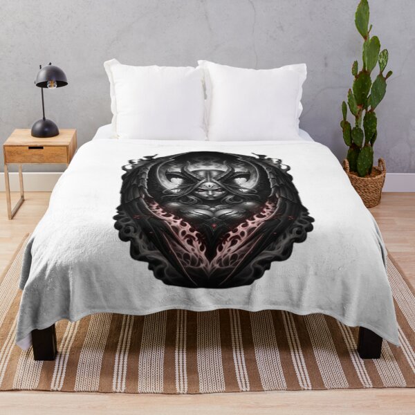Item preview, Dark Demon Queen Sticker – Gothic Angel Devil Fantasy Art designed and sold by Mojbin.