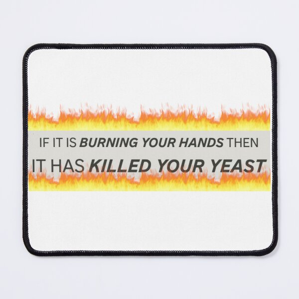Item preview, Too Hot For Yeast designed and sold by TwistedStag.