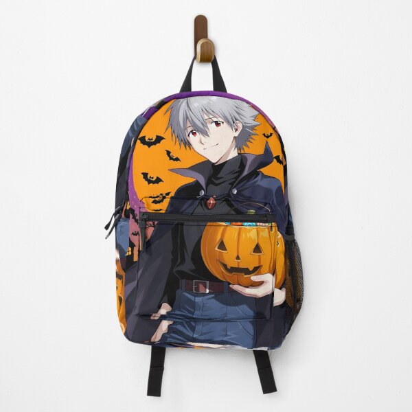 Item preview, Kaworu Nagisa Neon Genesis Evangelion Anime Halloween Vampire Pumpkin designed and sold by mildaclairmo.