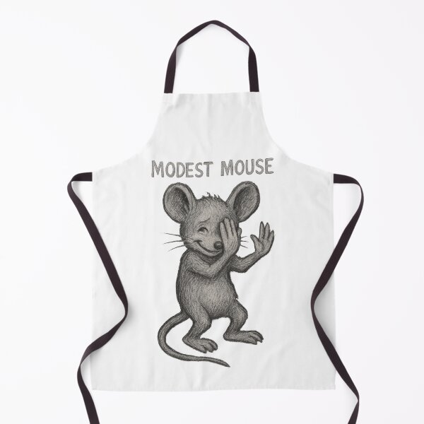 Item preview, Modest Mouse Sketch – Humble & Modest Mouse Illustration Grey - Indie Art Design designed and sold by Donsean22.