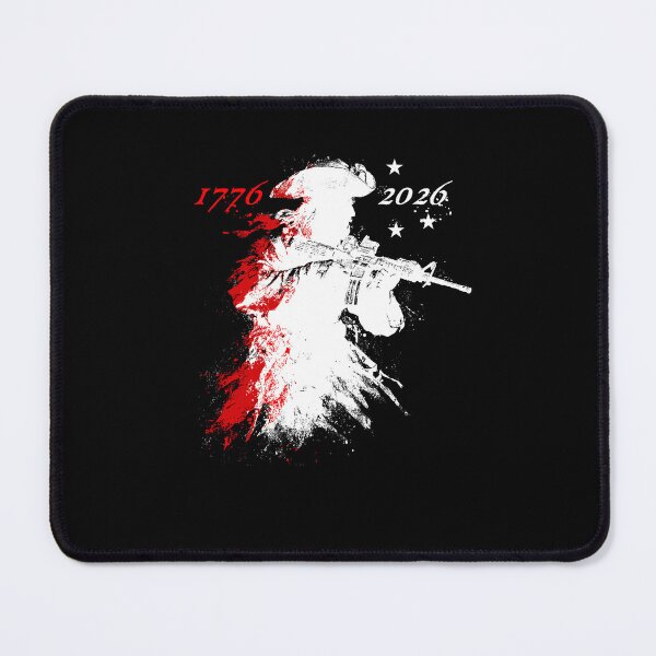 Item preview, One Nation Yankee 250 Patriotic Soldier Holding Rifle 1776 2026 designed and sold by barrycantre11.