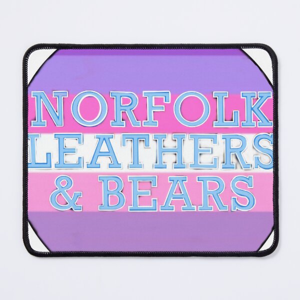 Item preview, Norfolk Leathers and Bears Logo with Trans Lesbian Pride Flag Design  designed and sold by HJRex.
