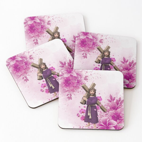 Item preview, The Nazarene: Path of Faith and Grace | Devotional Art with Flowers designed and sold by keythxctrs.