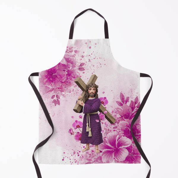 Item preview, The Nazarene: Path of Faith and Grace | Devotional Art with Flowers designed and sold by keythxctrs.
