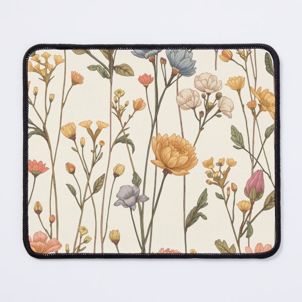 Item preview, Spring Flowers Long Stems Pattern designed and sold by burbankdesigns.