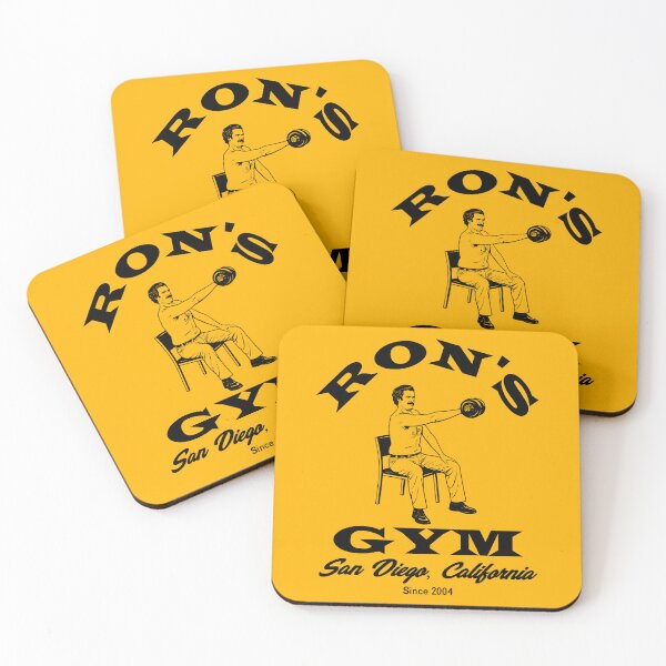 Item preview, Ron's Gym - Anchorman designed and sold by darklordpug.