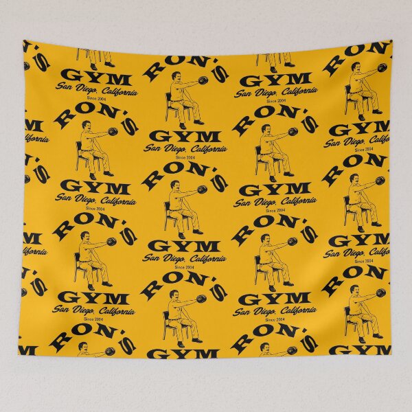 Item preview, Ron's Gym - Anchorman designed and sold by darklordpug.