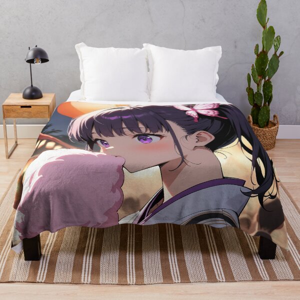 Item preview, Kanao Tsuyuri Demon Slayer Cotton Candy Festival Glow designed and sold by mildaclairmo.