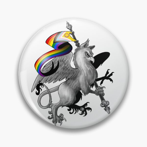 Item preview, Intersex-Inclusive Progress Pride Griffin designed and sold by ArtbyAnyse.