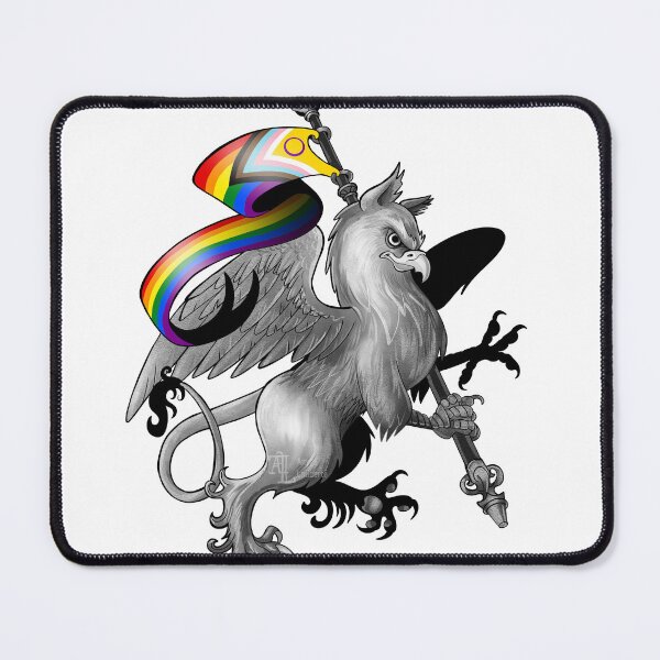 Item preview, Intersex-Inclusive Progress Pride Griffin designed and sold by ArtbyAnyse.