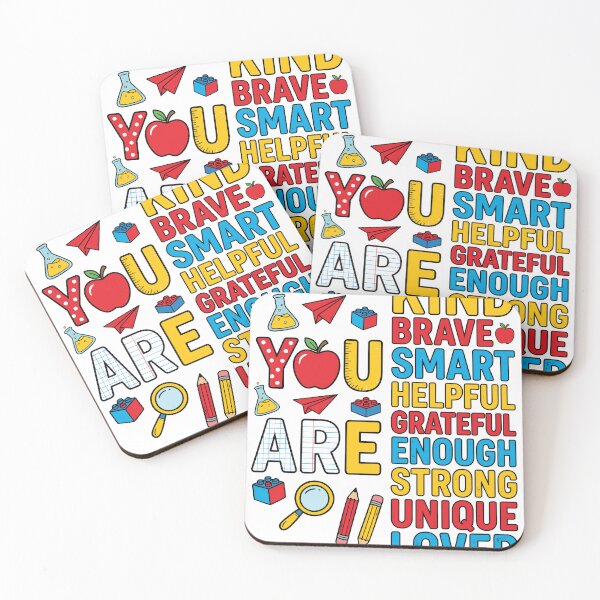 Item preview, Teacher Affirmation School Kids Design designed and sold by KroghDs.