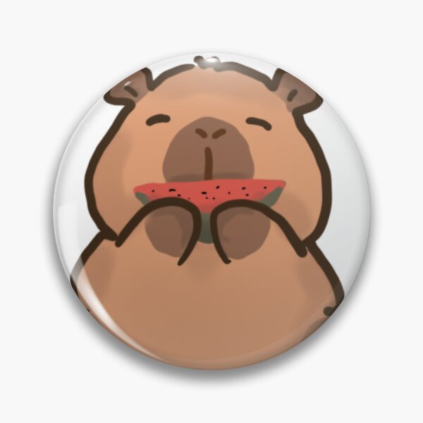 Item preview, Capybara Watermelon  designed and sold by Maysaartwork.