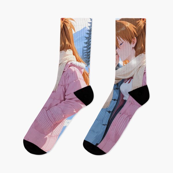 Item preview, Asuka Langley Soryu Neon Genesis Evangelion Snow Kiss Blush Moment designed and sold by mildaclairmo.