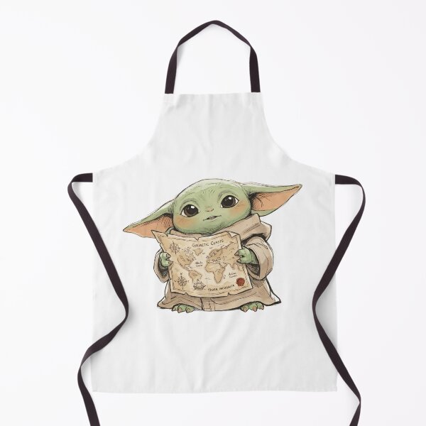 Item preview, BABY YODA WITH ANTIQUE MAP designed and sold by LIS AND MELIVERSO.