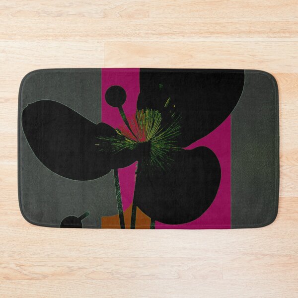 Item preview, Dark Pink Floral – Modern Art Deco Botanical Silhouette designed and sold by joycrysstudio.