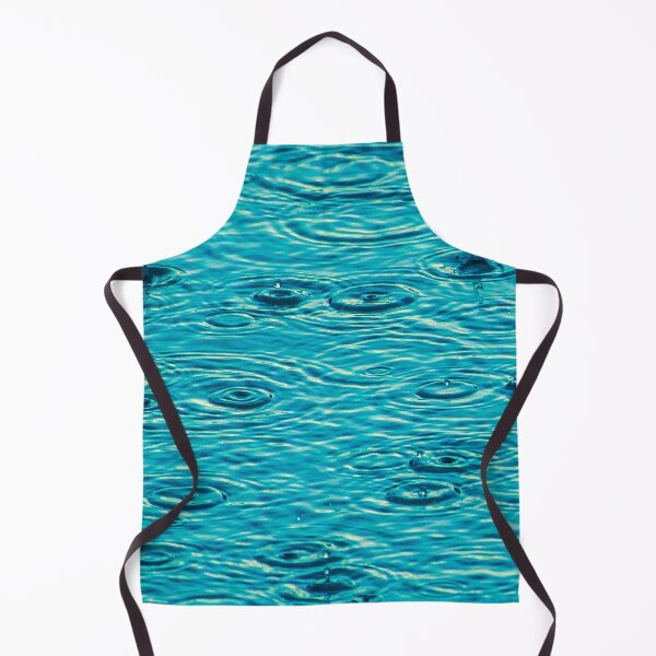Item preview, Turquoise Water Ripples Luxury Artwork Reflecting Calm Ocean Waves designed and sold by Rawafi Art Studio.