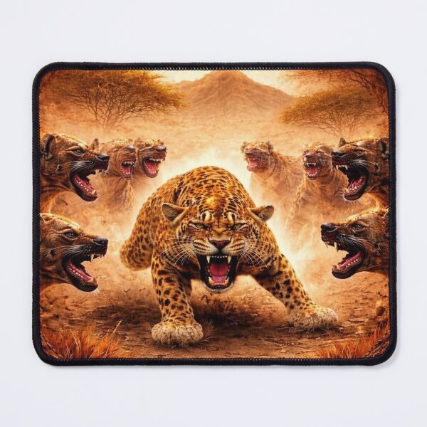 Item preview, Rebel Leopard: Fearless Strength Against the Pack designed and sold by leonardopintos.