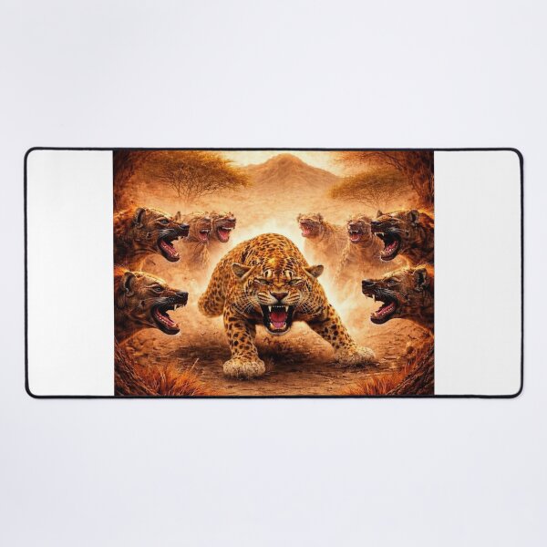 Item preview, Rebel Leopard: Fearless Strength Against the Pack designed and sold by leonardopintos.