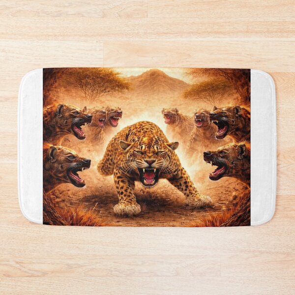 Item preview, Rebel Leopard: Fearless Strength Against the Pack designed and sold by leonardopintos.