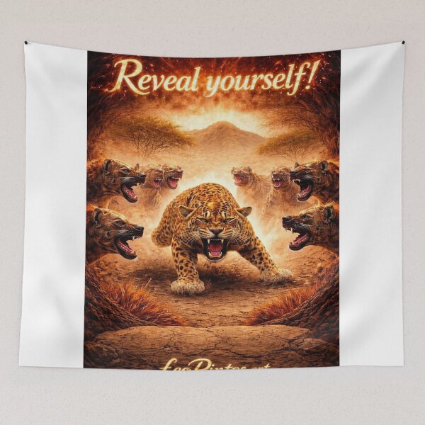 Item preview, Rebel Leopard: Fearless Strength Against the Pack designed and sold by leonardopintos.