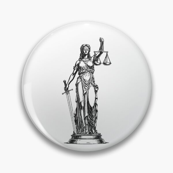 Item preview, Lady Justice Statue – Scales of Justice Symbol designed and sold by SOUFIANE1991.