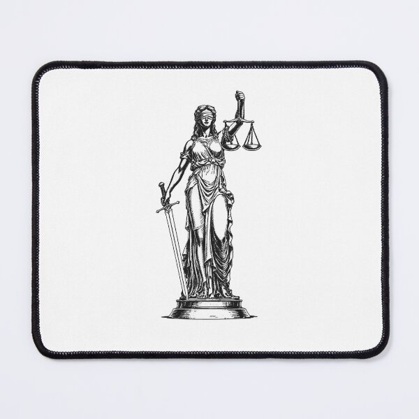 Item preview, Lady Justice Statue – Scales of Justice Symbol designed and sold by SOUFIANE1991.