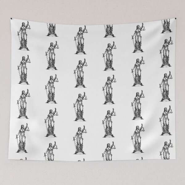 Item preview, Lady Justice Statue – Scales of Justice Symbol designed and sold by SOUFIANE1991.