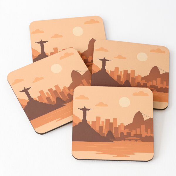 Item preview, Rio de Janeiro Skyline Scenic Design designed and sold by jdz031.