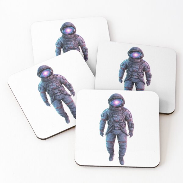 Item preview, Galaxy Astronaut Sticker – Space Explorer Cosmic Design designed and sold by Mojbin.