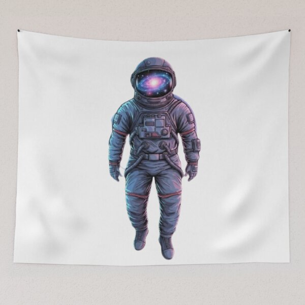 Item preview, Galaxy Astronaut Sticker – Space Explorer Cosmic Design designed and sold by Mojbin.