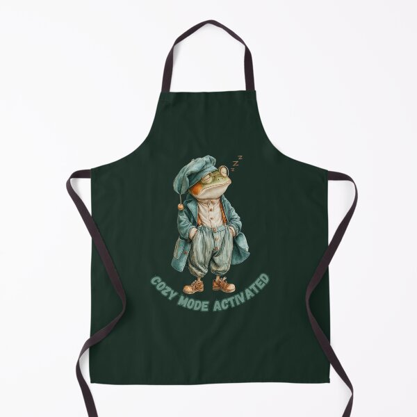 Item preview, Sleepy Vintage Frog Character Illustration designed and sold by All About DigiCraft by Fedelina.