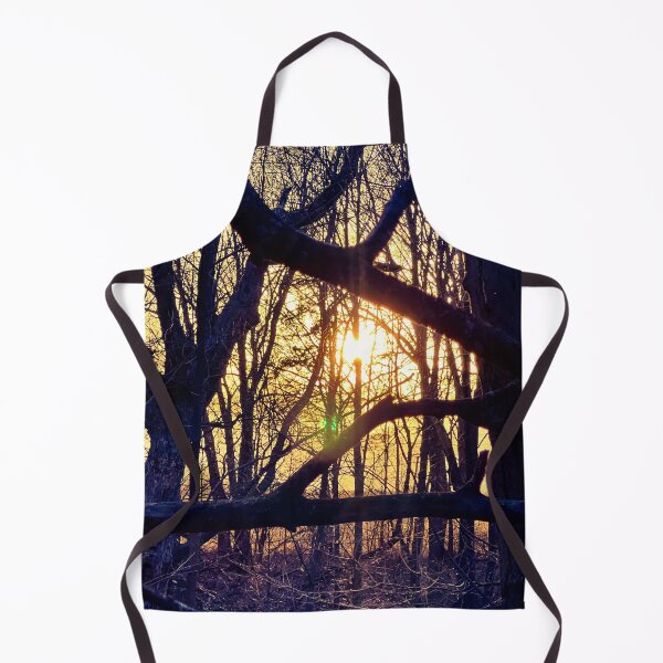 Item preview, Through the Branches – Forest Light at Sunset Nature Photography designed and sold by aadventures.