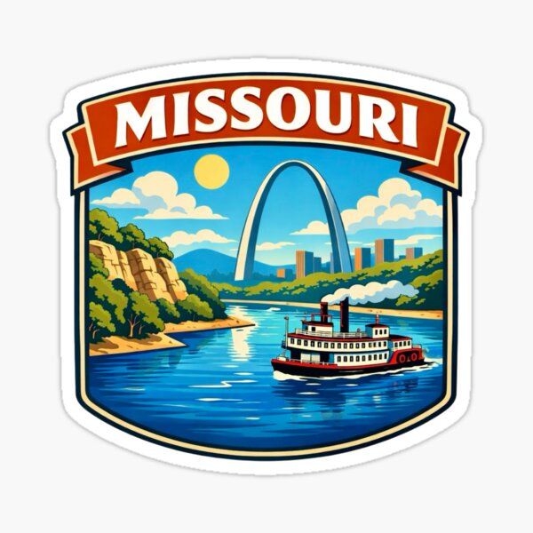 Missouri - Gateway Arch Sticker