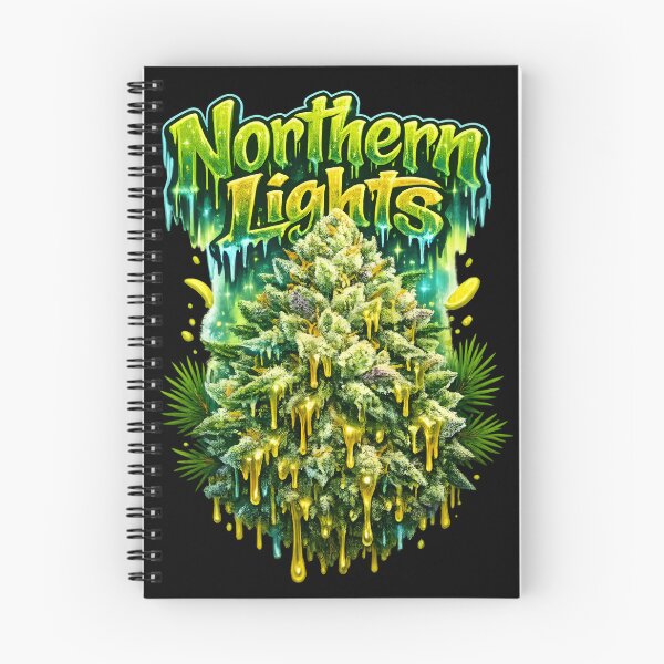Item preview, Northern Lights Graffiti Classic Print | Pine Earth Strain Bud Typography | Legendary Indica Weed 420 Vintage Poster designed and sold by WAUZ.
