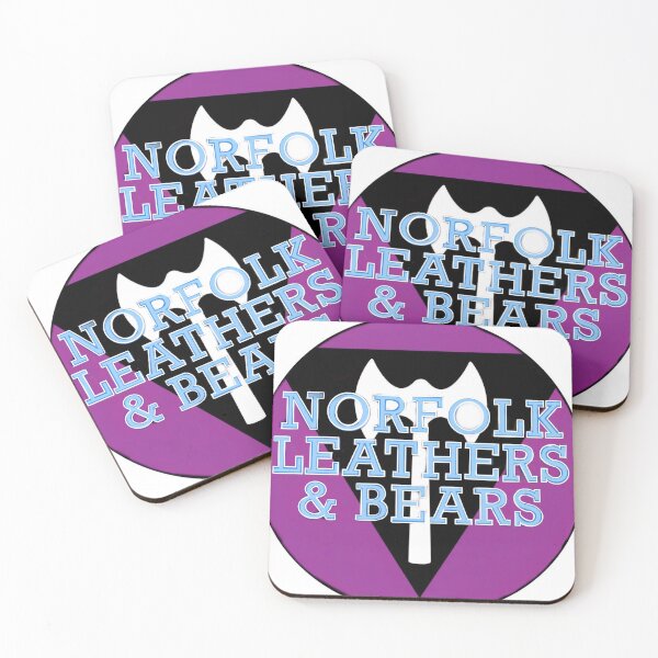 Item preview, Norfolk Leathers and Bears Logo with Labrys Pride Flag Design  designed and sold by HJRex.